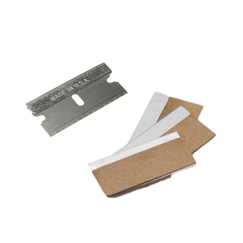 Single Edge Industrial Razor Blades, Box Blades, Scraper Razor Blades (10 Pieces)